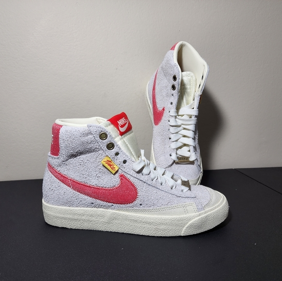 Nike Blazer Mid '77(GS) Premium Shoes Sail Coconut DO7226-100 Youth Size 4Y - Picture 10 of 11